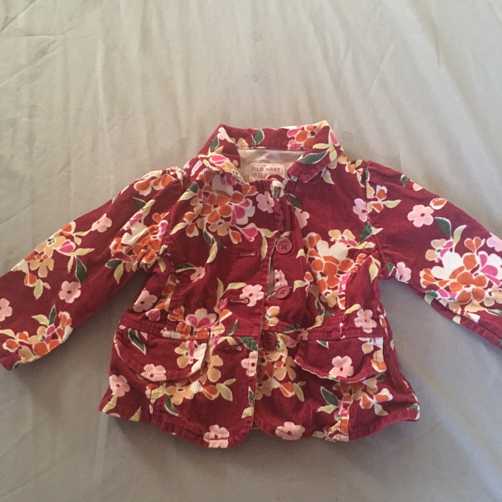 Old Navy baby girl corduroy blazer